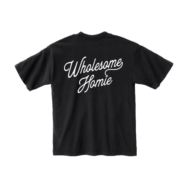 MARTIN AMINI - WHOLESOME HOMIE Tee - Black