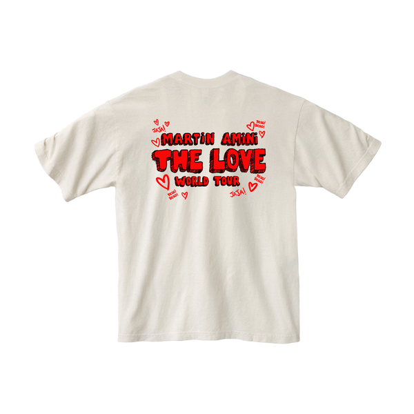 MARTIN AMINI - The Love World Tour Tee