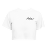 Wholesome Baddie Crop Top White