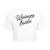 Wholesome Baddie Crop Top White