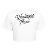 Wholesome Mami Crop Top White