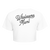 Wholesome Mami Crop Top White