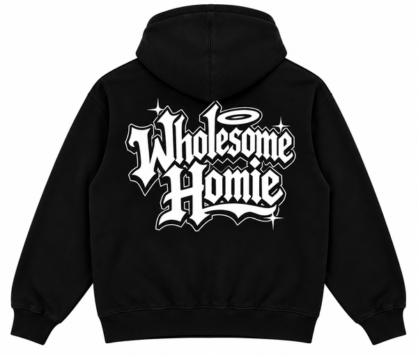 Wholesome Homie Angel Hoodie