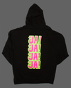 MARTIN AMINI "JAJAJAJA" HOODIE - BLACK